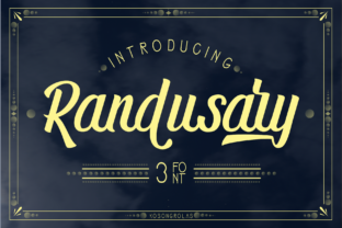 A Modern Font Family: Meet the Versatile Randusary