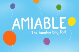 Amiable: A Personal Handwriting Font for Casual Charm