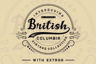 British Columbia Family: Handcrafted Typography That Tells a Story