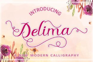 Choosing Delima: A Connecting Script for Elegant and Feminine Design Projects