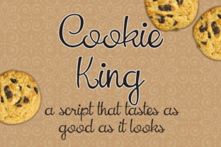Cookie King: A Freshly Handcrafted Font for Authentic Expression