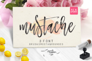 Elevating Your Designs with the Handmade Mustache Family