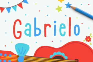 Gabrielo: A Playful Monoline Font for Creatives