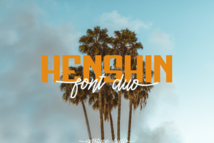 Henshin Duo: The Elegant and Bold Font Pair for Your Creative Projects