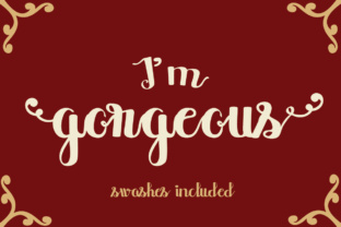 I'm Gorgeous: The Handwritten Script Font That Adds Joy to Design