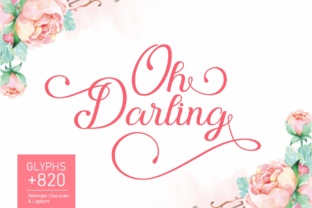 Oh Darling: A Fresh Script Font with Handmade Charm
