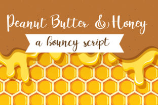 Peanut Butter and Honey: A Script Font for Creative Typography