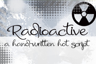 Radioactive Script: Embracing the Dramatic Flow of Loopy Descenders
