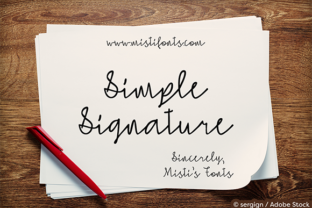 The Art of the Handwritten Touch: Understanding Simple Signature