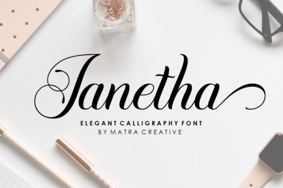 The Artful Balance: Janetha Calligraphy in Modern Design