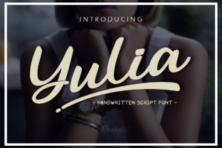 The Elegant Touch of Yulia: Modern Calligraphy in Action