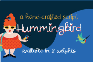 The Hummingbird Font: A Heart-Felt Touch for Your Creative Projects