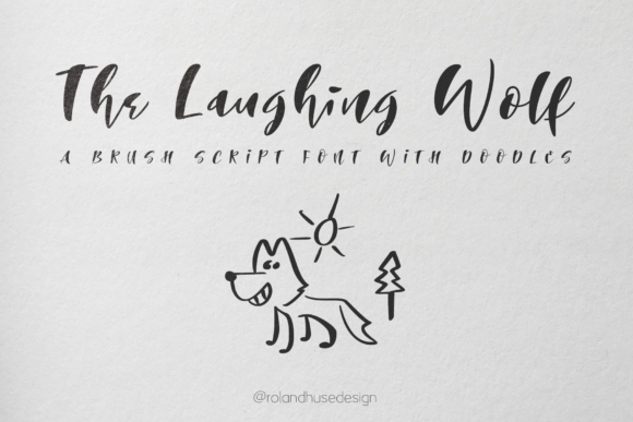 The Laughing Wolf Font: A Playful Tool for Process-Driven Creativity