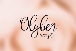 The Olyber Handwritten Script: Style with a Digital Soul